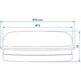 Pro Plus Naafdop - Ø 75 x 32 mm - Geschikt voor Williams - 2 stuks