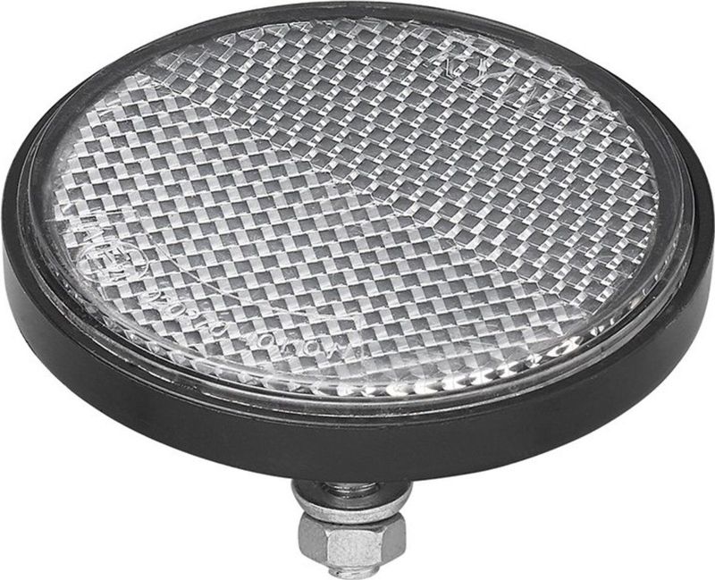 Pro Plus Reflector met Ø 5 mm Bout en Moer - Ø 60 mm - Wit