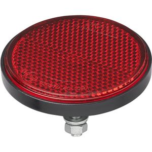 Pro Plus Reflector met Ø 5 Mm Bout en Moer - Ø 60 Mm - Rood