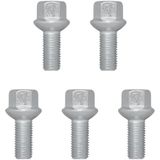 ProPlus Wielbouten - M12 x 1.5 mm - Bolconisch - Set van 5 stuks