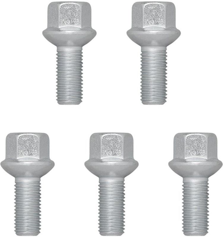 ProPlus Wielbouten - M12 x 1.5 mm - Bolconisch - Set van 5 stuks