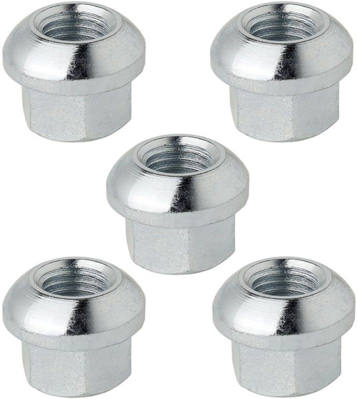 Pro Plus Wielmoer - M12 x 1.5 mm - Lengte 18 mm - Conisch Bol Set - 5 stuks