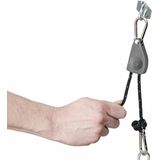 Pro Plus Takel met ratel en touw - set van 2x stuks - 136kg