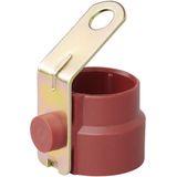 Pro Plus Stekkerhouder - Geschikt voor 7 en 13-polige stekkers - Kunststof - 76 x 60 x 48.5 mm - Rood