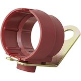 Pro Plus Stekkerhouder - Geschikt voor 7 en 13-polige stekkers - Kunststof - 76 x 60 x 48.5 mm - Rood