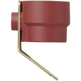Pro Plus Stekkerhouder - Geschikt voor 7 en 13-polige stekkers - Kunststof - 76 x 60 x 48.5 mm - Rood