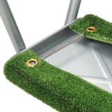 ProPlus Handige mat voor camperopstap - grasgroen - 430 x 370 mm - met spanveren