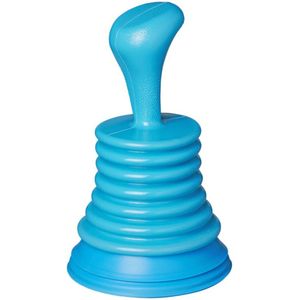 ProPlus Compacte gootsteenontstopper - balgontwerp - 105 mm - lichtblauw