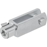 ProPlus - Gaffel voor Gasveer - Verzinkt Staal - M12 Schroefdraad - 85 x 23 mm