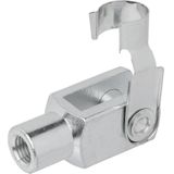 ProPlus - Gaffel voor Gasveer - Verzinkt Staal - M16 Schroefdraad - 83 x 31 mm