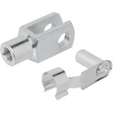 ProPlus - Gaffel voor Gasveer - Verzinkt Staal - M16 Schroefdraad - 83 x 31 mm