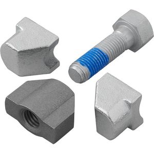 ProPlus Nastelset remschoenen - 250 x 40 mm - metaal - geschikt voor trommelrem