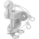 Pro Plus Trekhaakkogel Gecombineerde Tweevoudige Uitvoering - D17.2/S200 - Zilver