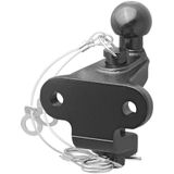 Pro Plus Trekhaakkogel Gecombineerde Tweevoudige Uitvoering - D17.2/S200 - Zwart