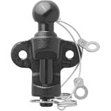 Pro Plus Trekhaakkogel Gecombineerde Tweevoudige Uitvoering - D17.2/S200 - Zwart