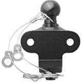 Pro Plus Trekhaakkogel Gecombineerde Tweevoudige Uitvoering - D17.2/S200 - Zwart