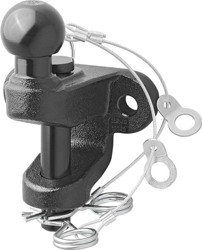 Pro Plus Trekhaakkogel Gecombineerde Tweevoudige Uitvoering - D17.2/S200 - Zwart