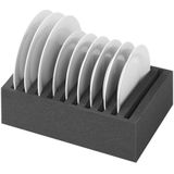 ProPlus - Bordenhouder - Zacht Foam - Zwart - Voor 10 Borden