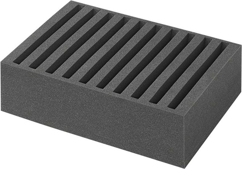 ProPlus - Bordenhouder - Zacht Foam - Zwart - Voor 10 Borden