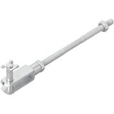 Pro Plus Remstang voor aanhangwagen - Draad M8 - 160 mm - met Gaffel Aansluiting