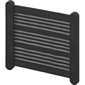 ProPlus Elastisch Opbergnet - 26 x 26,5 cm - Bagagenet - Camper Opbergnet - Car Gadget - Opbergen - Eenvoudige Montage - Voor Camper, Caravan en Boot - Veiligheid - Reizen - Inclusief Schroeven - Bevestiging aan Muur, Plafond of Vloer - M - Zwart