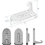 Autodeur opstap / Dakkoffer opstap