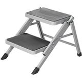 Pro Plus Opstapje - 2 Treden - Vouwbaar - Metaal