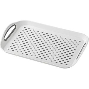 ProPlus Handig dienblad - anti-slip - kunststof - 39,5 x 28,5 cm - wit
