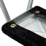 ProPlus Mat voor camper opstapje - weerbestendig - sneldrogend - zwart - 46 x 40 cm