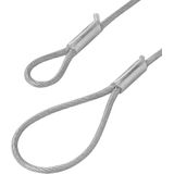 Pro Plus Losbreekkabel met lussen - Lengte 40 cm