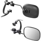ProPlus - Caravanspiegel - Verstelbaar - Zwart - ABS - Rubber - Staal
