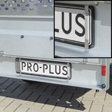 ProPlus - Kentekenplaatklem - Universeel - 4 Stuks