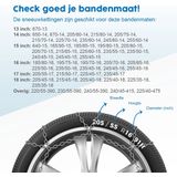 ProPlus - Sneeuwkettingen - Geschikt voor Diverse Banden