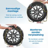ProPlus - Sneeuwkettingen - Geschikt voor Diverse Banden