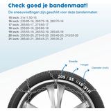 ProPlus - Sneeuwkettingen - Zilver - Staal