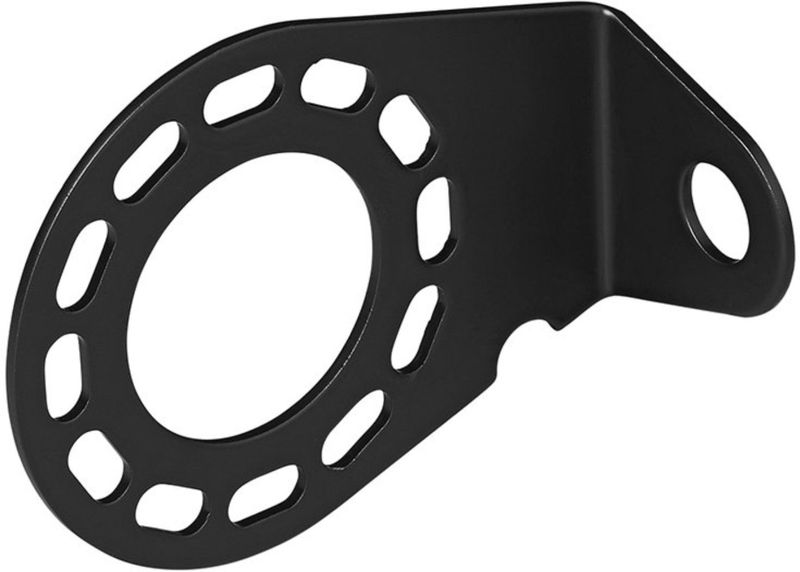 Pro Plus Stekkerdooshouder - Metaal - Gehoekt - 9.25 X 7,2 cm - Zwart