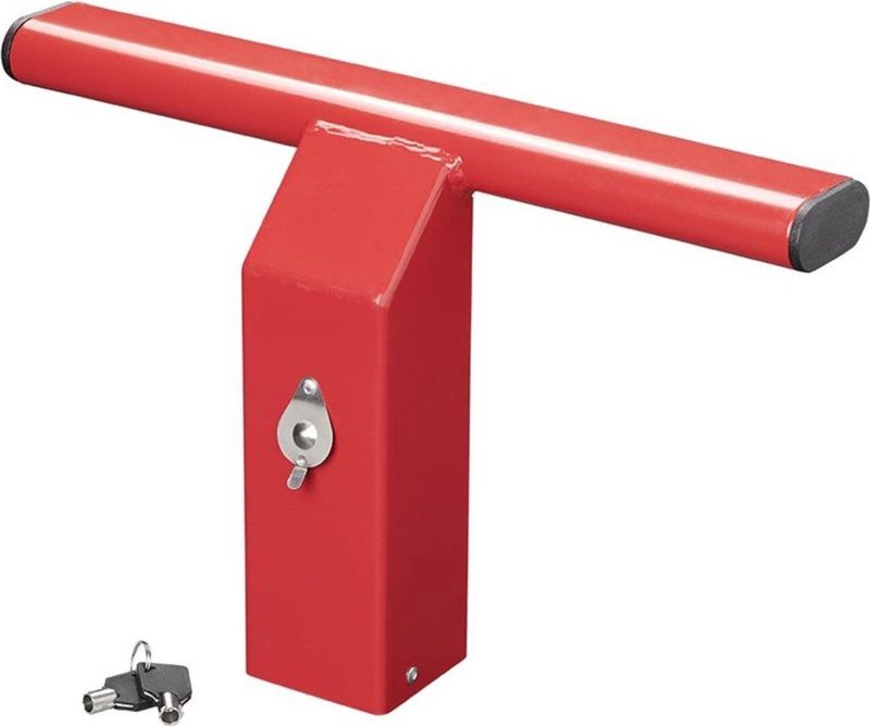 ProPlus - Anti-inbraak Trekhaakslot - Rood - 41 x 25,7 x 12 cm - Inclusief 2 Sleutels