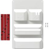 ProPlus - Organizer voor Campercassettedeur - 4 Vakken - Duurzaam ABS - 28 x 18 x 4,8 cm