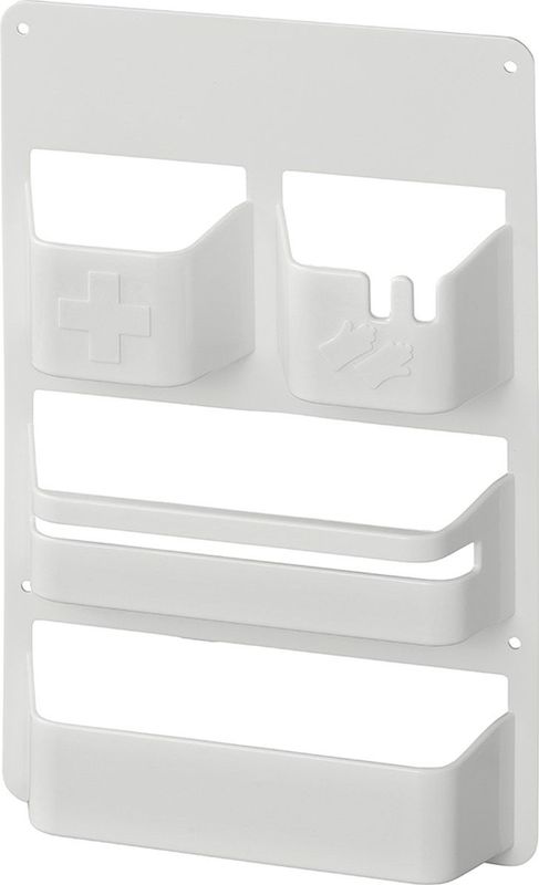 ProPlus - Organizer voor Campercassettedeur - 4 Vakken - Duurzaam ABS - 28 x 18 x 4,8 cm