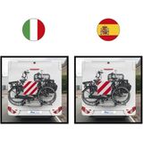 ProPlus - Markeringsbord 2in1 - Dubbelzijdig - 50 cm - Geschikt voor Italië en Spanje