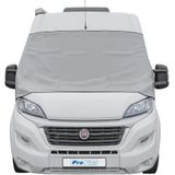 ProPlus Raamafdekking voor Fiat Ducato X290 vanaf 2014 - Isolerende raamfolie - Isolatie raamfolie - Tegen hitte en kou - Voorruitafdekking - Anti inkijk - Grijs