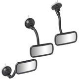 ProPlus Universele Achteruitkijkspiegel Binnenspiegel 115x55mm met Lange Flexarm en Zuignap