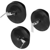 ProPlus Convex verkeersspiegel - Ø 30 cm - Verstelbare ophangbeugel - Slagvast kunststof - Inclusief bevestigingsmateriaal