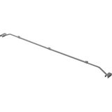 ProPlus Uitschuifbare afdekzeilbeugel - 140,5-208 cm - stevige metalen constructie - eenvoudige montage