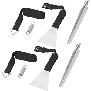 ProPlus Stormband set - 2x 3,2m - Peesbevestiging - Optimale windbescherming - Eenvoudige montage