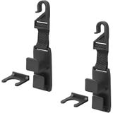 ProPlus Hoofdsteun Hanger Heavy Duty - Hoofdsteunhaak - Eenvoudige Montage - Hoofdsteun Organizer - 2 stuks