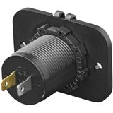 ProPlus - USB Snellader - Inbouw - Dual Poorten - 12/24V - Water- en Stofdicht