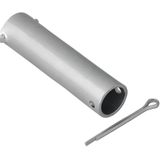 ProPlus - As voor Neuswiel - Ø20x80 mm - Duurzaam Metaal