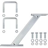 ProPlus - Reservewielhouder - Universeel - Geschikt voor 8 tot 16 inch banden - Inclusief U-beugels