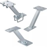 ProPlus - Reservewielhouder - Universeel - Geschikt voor 8 tot 16 inch banden - Inclusief U-beugels